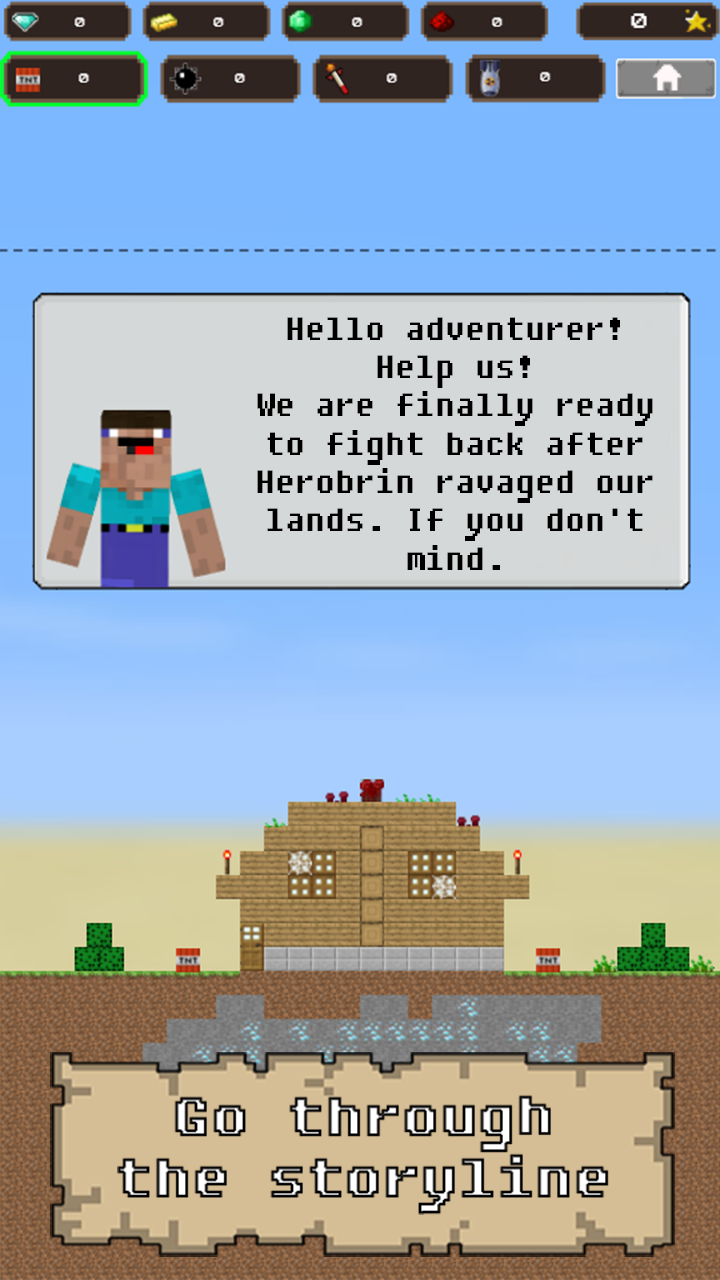 Mine Noob Fuse vs Herobrine Craft Block screenshot 10