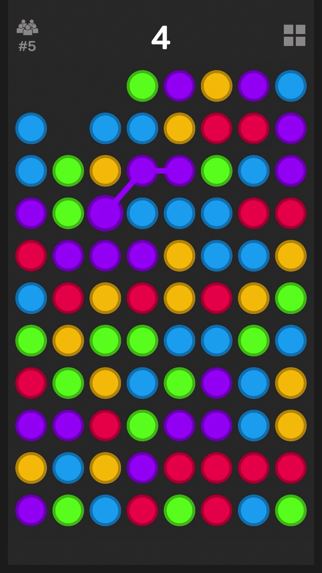 Bubble balls chains: colorful balls screenshot 10