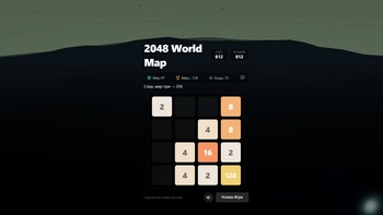 2048 World Map: Грати онлайн безкоштовно на Playhop