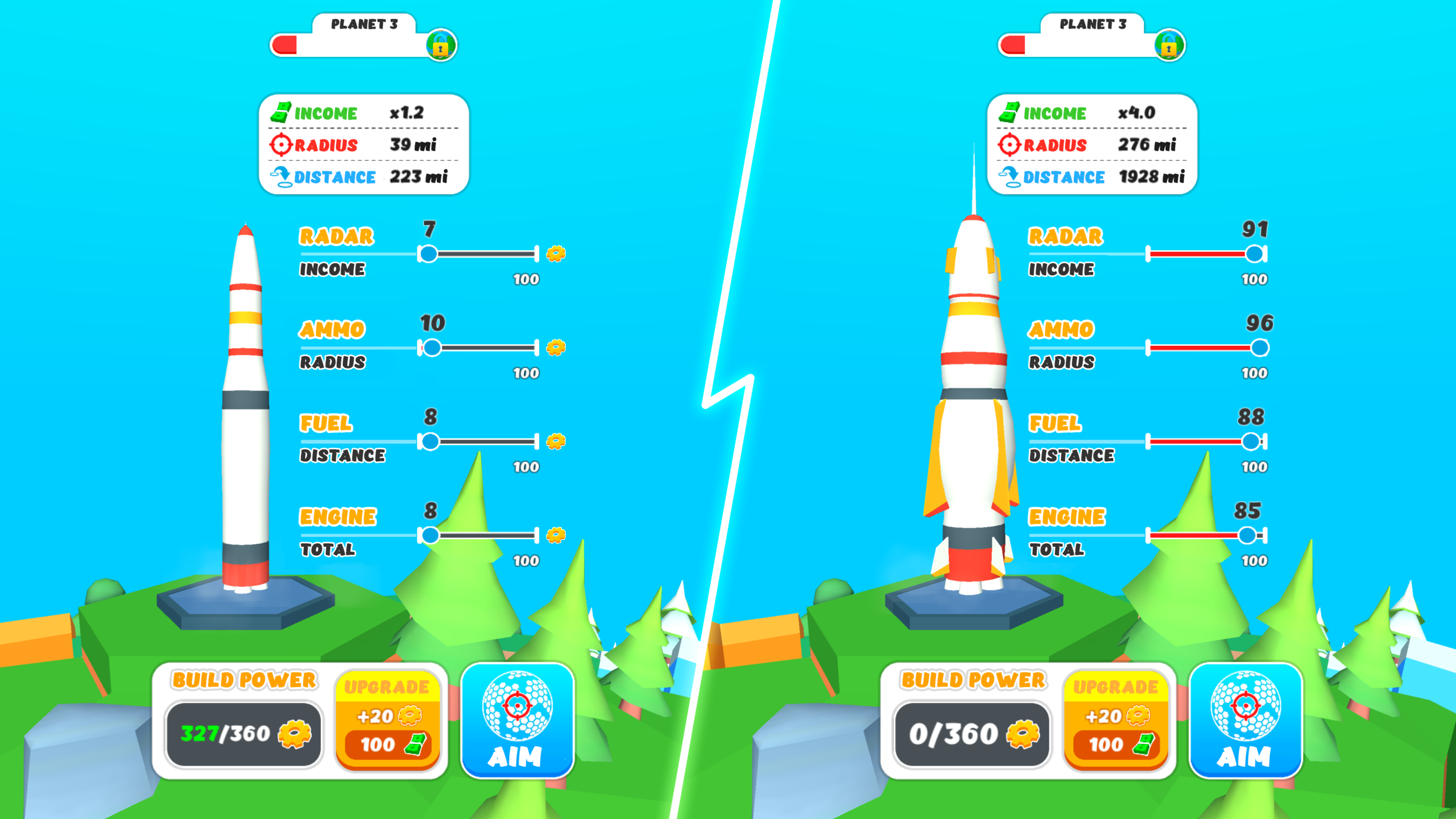Space Rocket Blow: Destroy Planets and Galaxy 3D screenshot