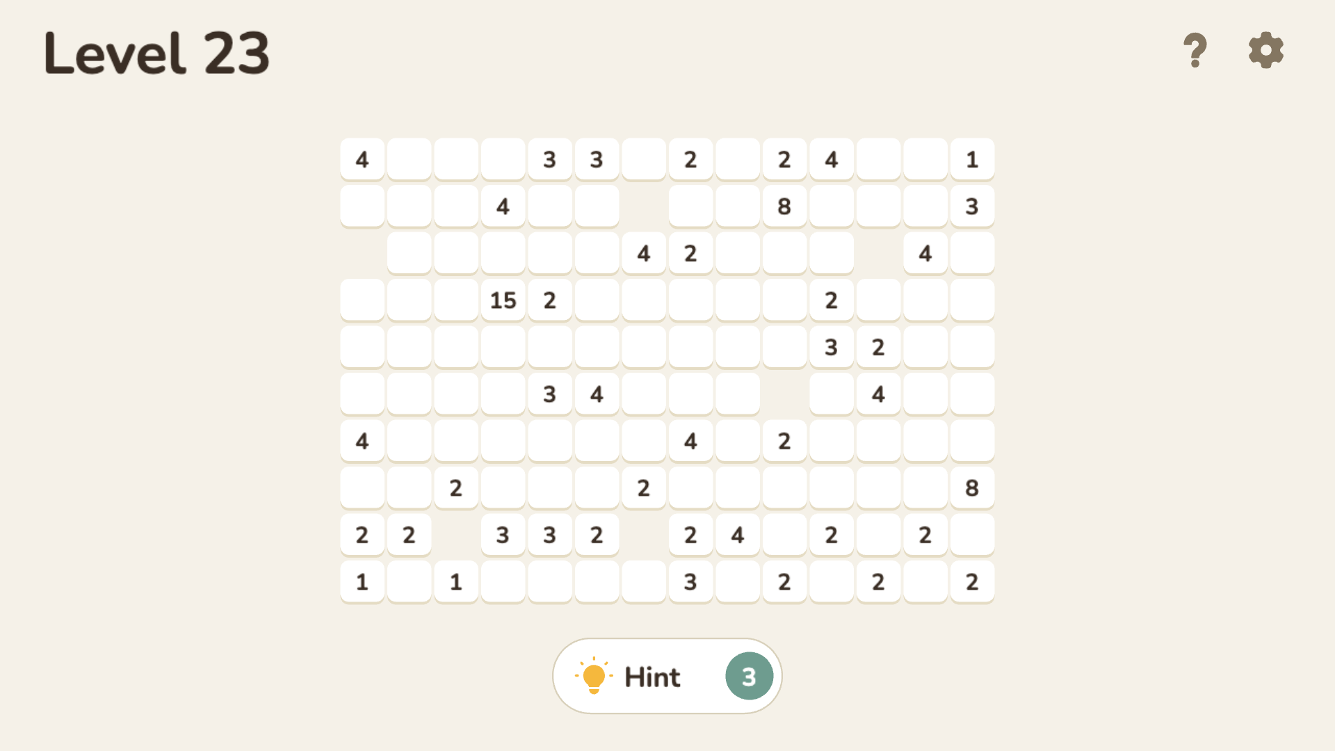 Shikaku Puzzle — screenshot 2