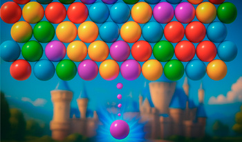 Bubble Shooter in 2048!
