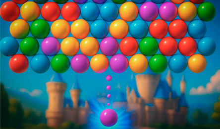 Bubble Shooter in 2048!