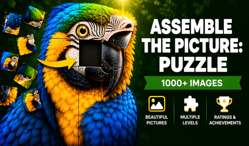 Assemble the Picture: Puzzle game cover