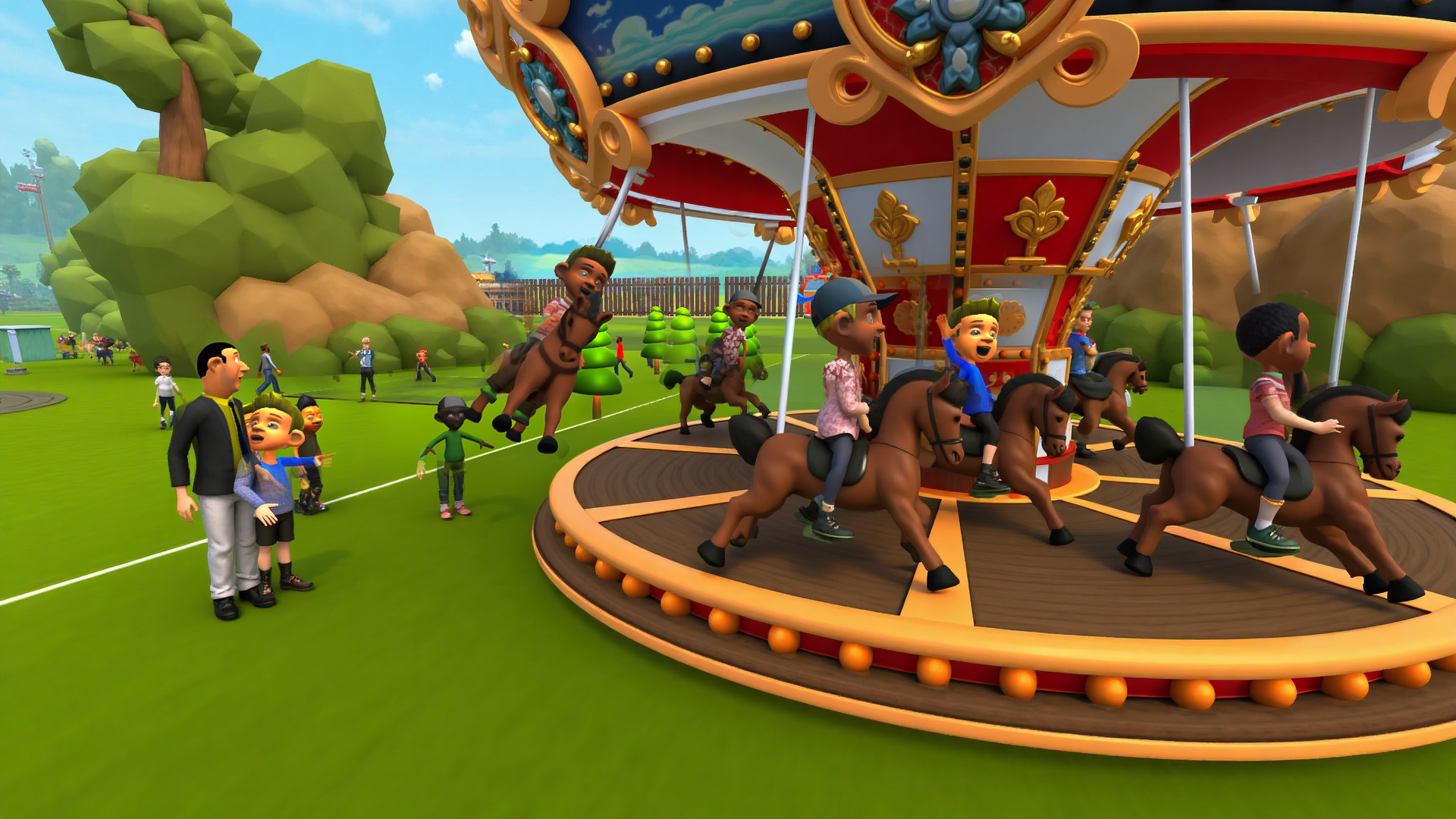 Naughty Baby Amusement Park 3D — скриншот 2