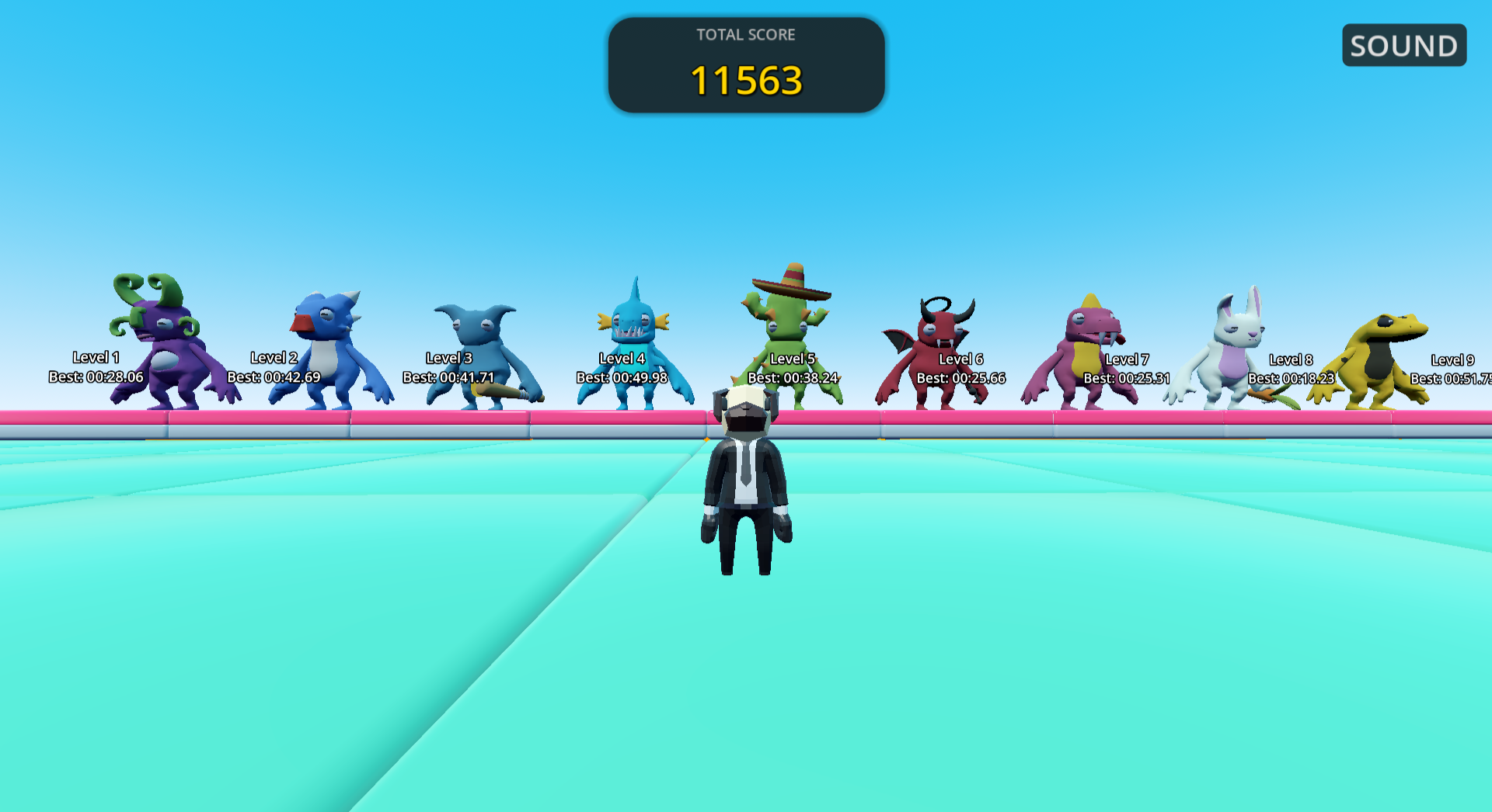 Hero vs. Lava: Obby Parkour — screenshot 2