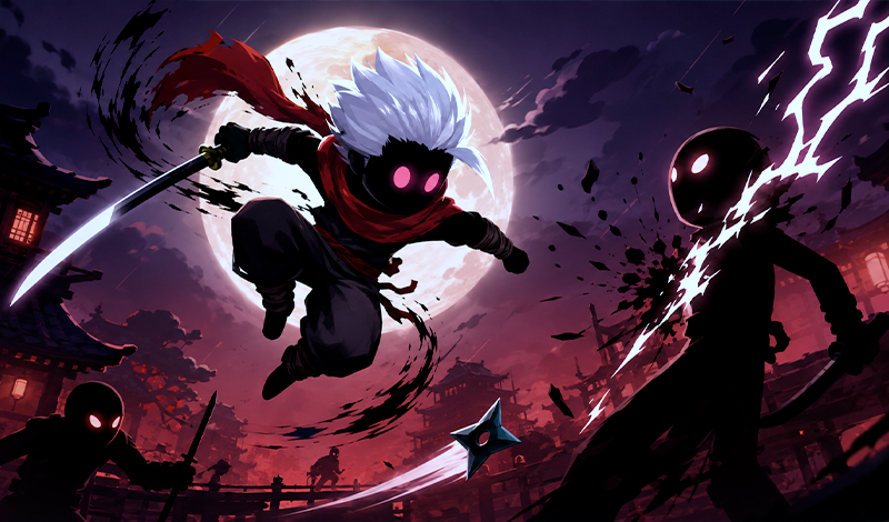 Shadow Stick - Lightning Ninja game cover