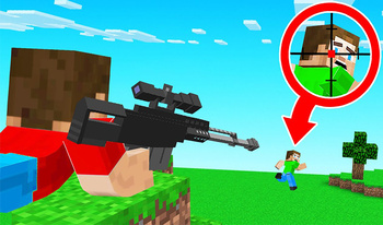 Block 3D Sniper Battle