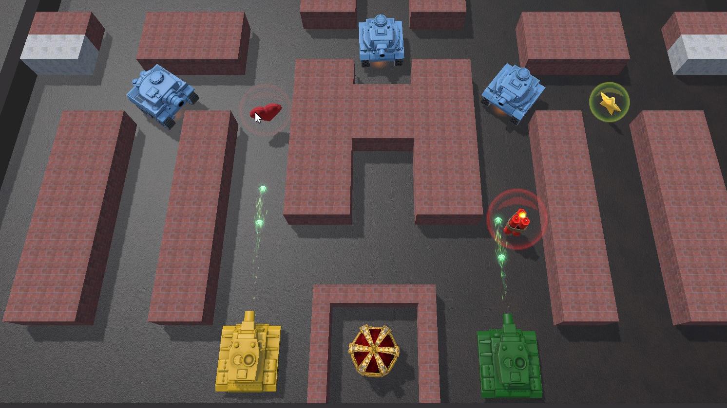 3D Tanks 1990: battle city screenshot