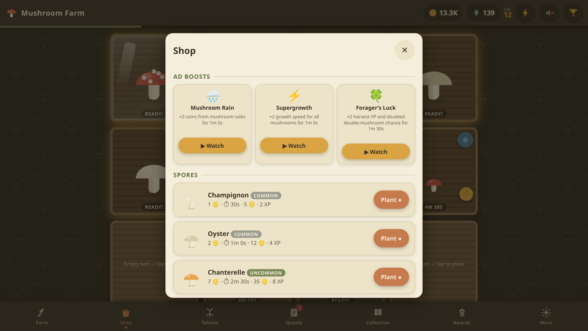 Mushroom Farm — screenshot 2