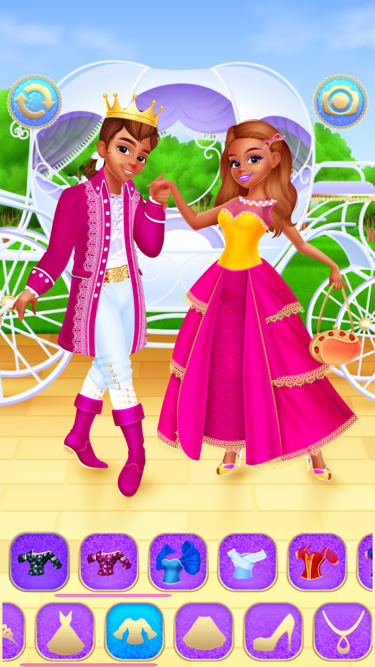 Cinderella & Prince Dress Up screenshot 9