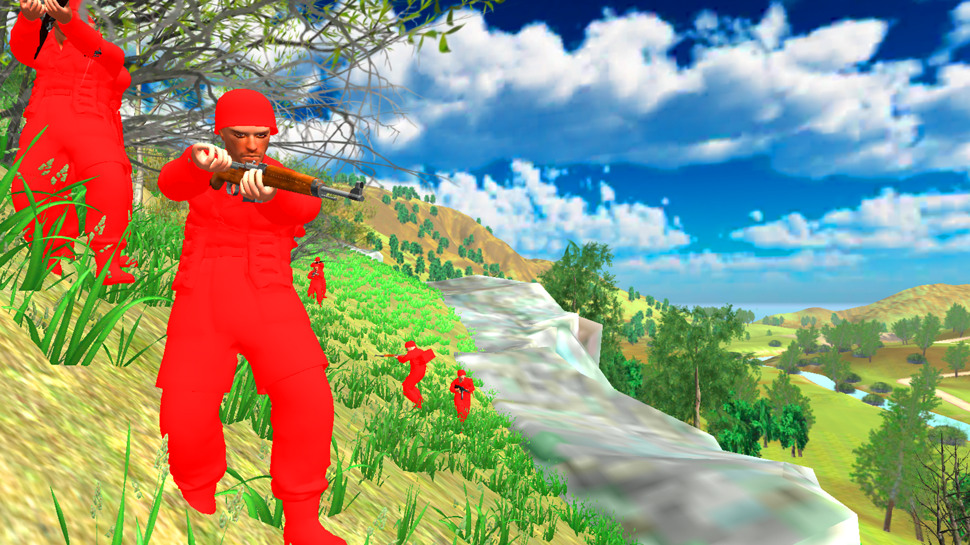 Opration Flashpoint: Red - Blue war screenshot