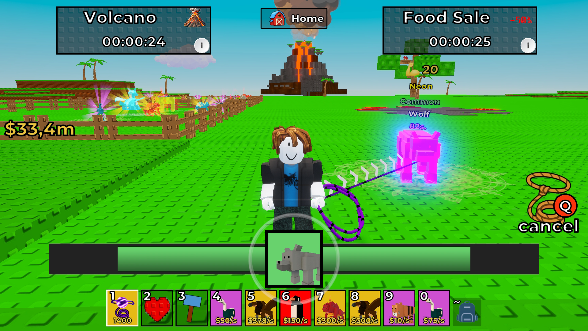 Tame animals! Obby Tycoon 3D Simulator — screenshot 10