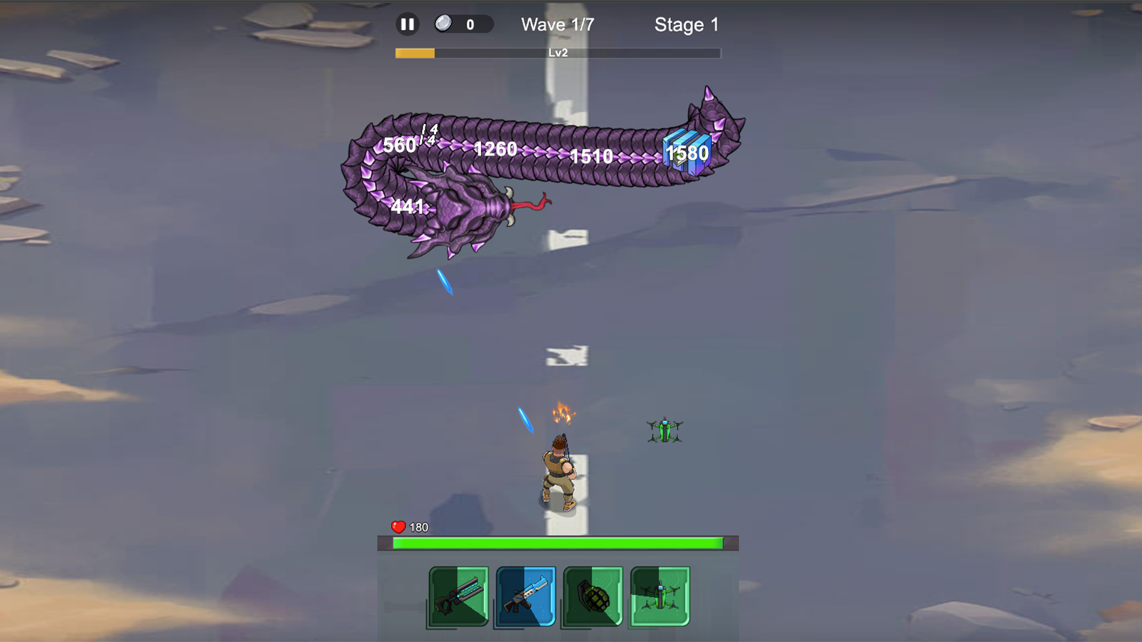 Zombie Defense: Barrel Blast Survival — screenshot 1