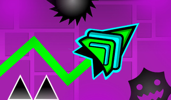 Geometry Dash: Een Eindeloze Golf!!!