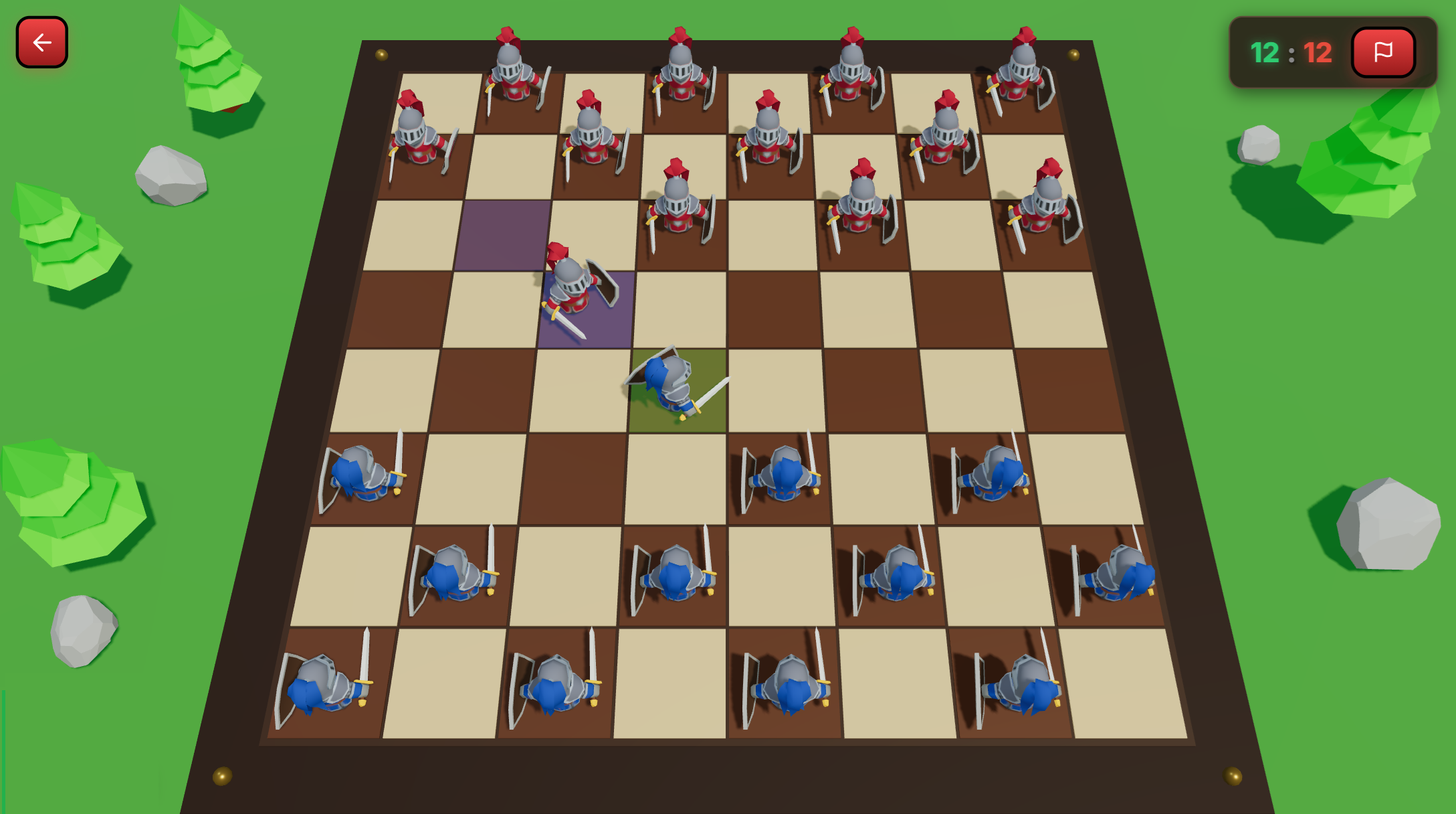 Checkers 3D: Royal Battle — screenshot 1