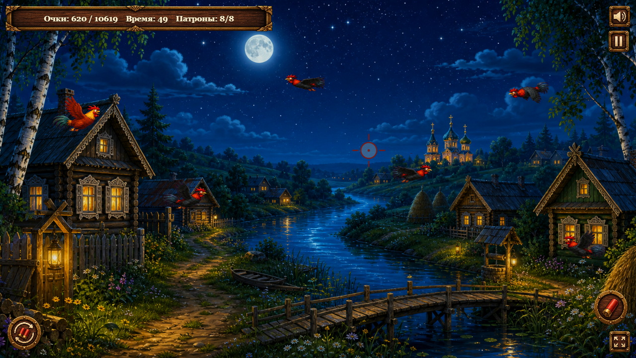 Деревенская охота Moorhuhn — screenshot 4