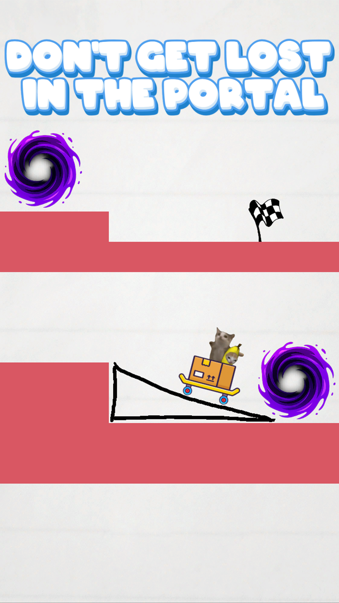 Draw a bridge - Save the cats meme! screenshot 7