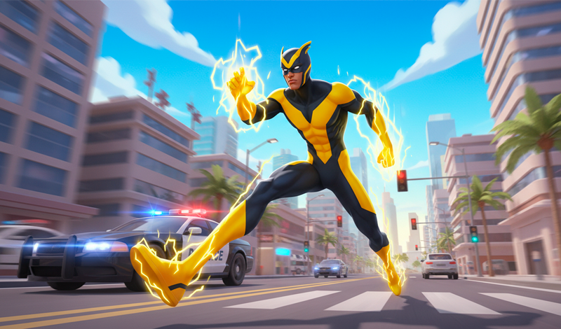 Super Speed Hero game cover