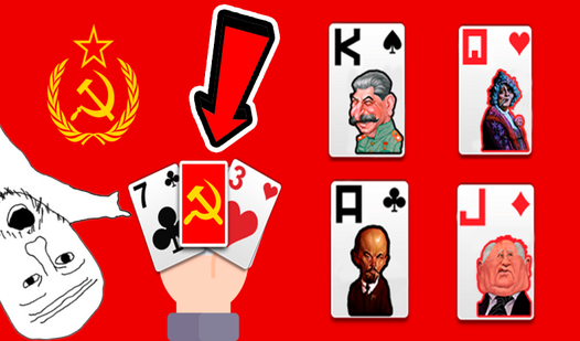 Solitaire Fool - USSR Cards