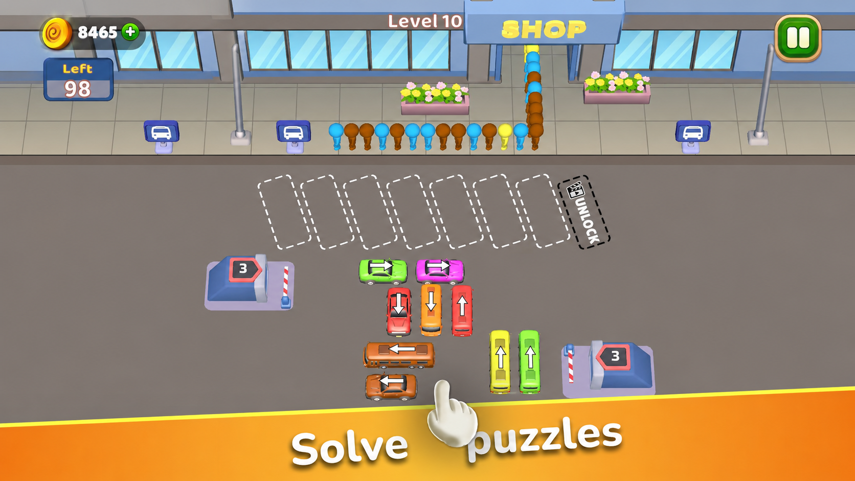 Clear the Jam: Bus Parking — screenshot 1