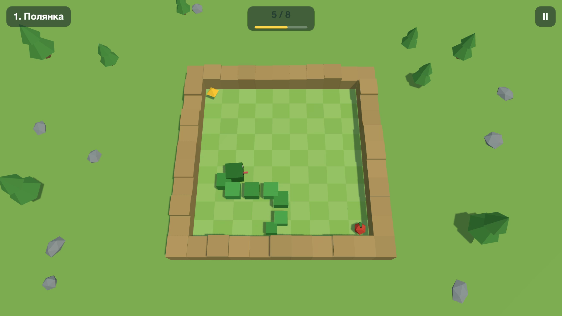 Змейка 3D — screenshot 1