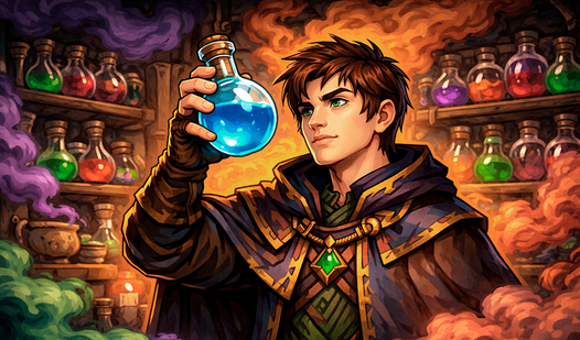 Магазин Зелий - Симулятор алхимии