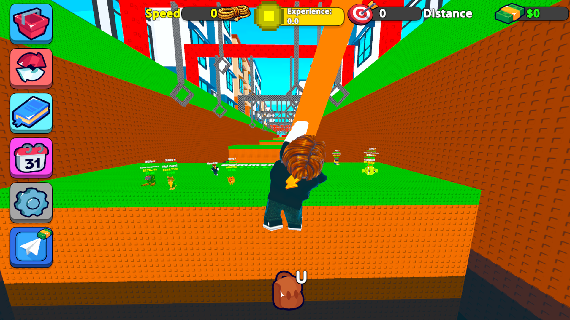 Obby: Swing for brainrots! screenshot