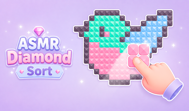 ASMR Diamond Sort game cover