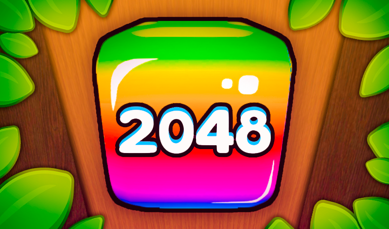 Jelly 2048 Cubes game cover