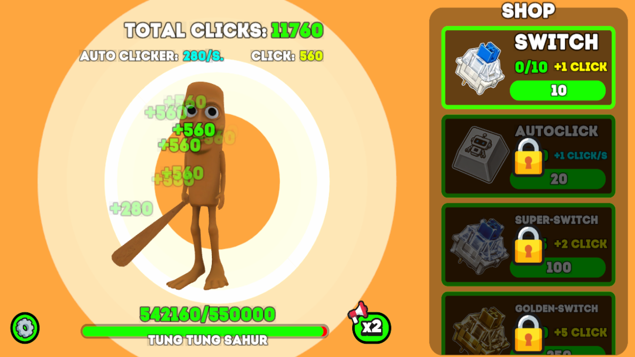 Mega clicker screenshot 3
