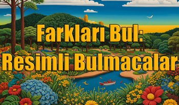 Farkları Bul: Resimli Bulmacalar