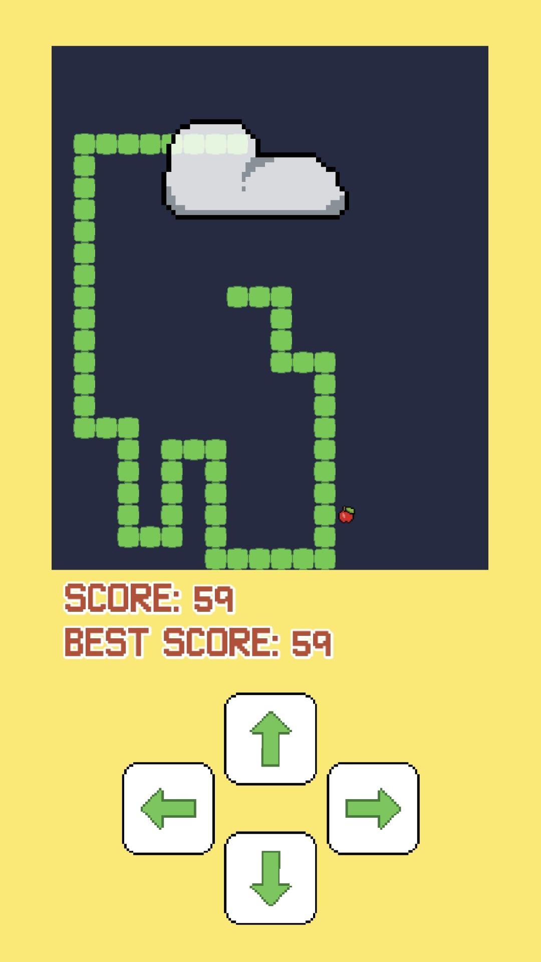 Snake and clouds screenshot 8