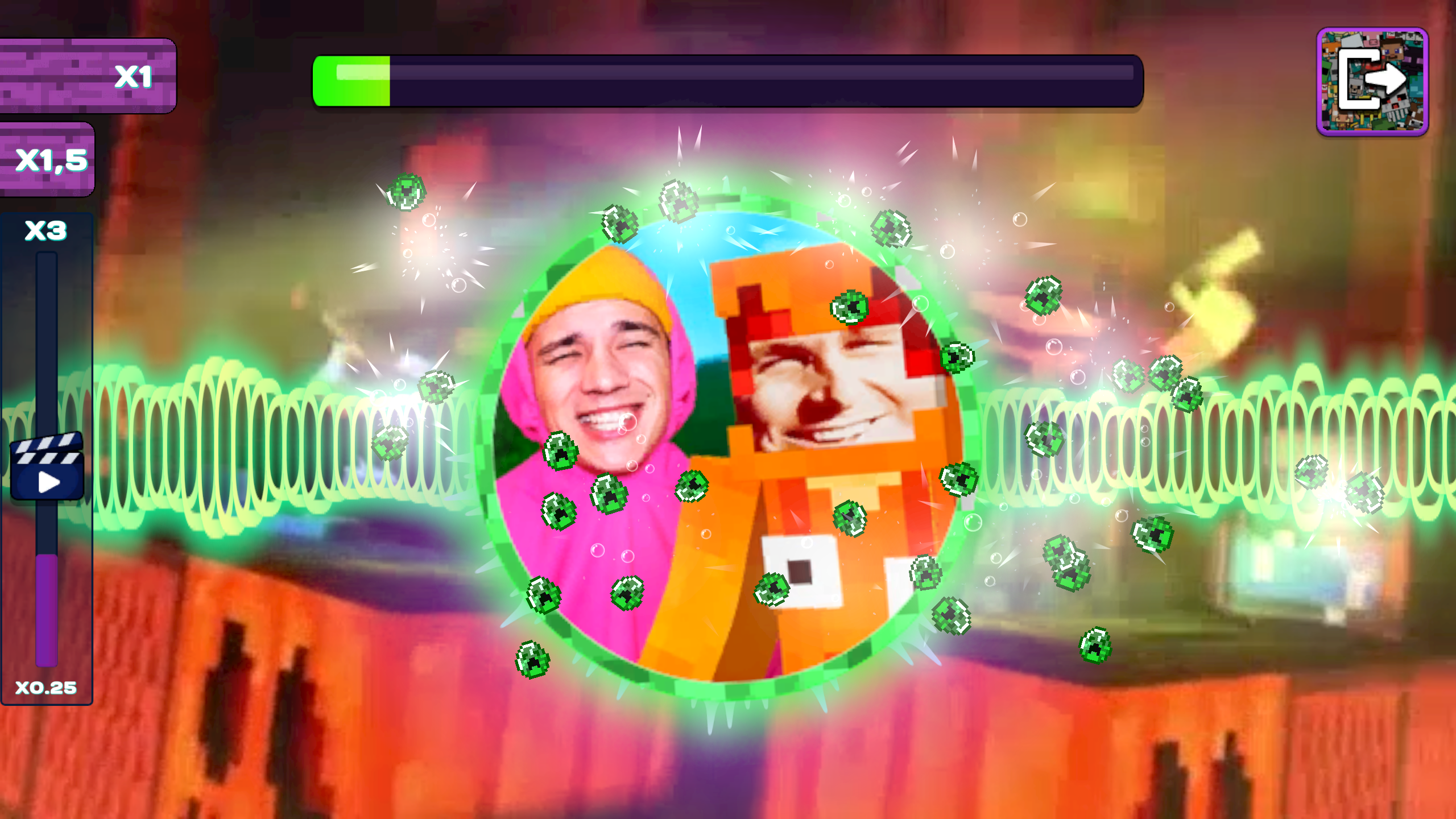 Mine Music! Vladus, Dan Bull, FixEye, FixPlay screenshot