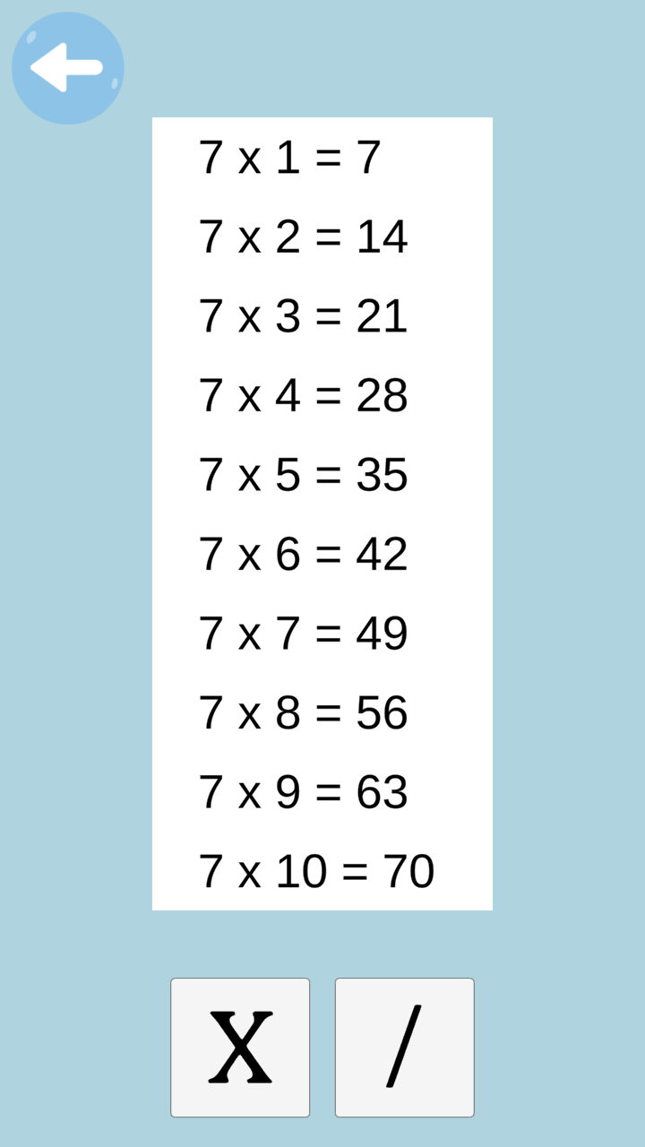 Times Table - Learn Math screenshot 12