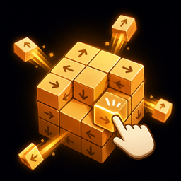 Tap Away Cube With Arrows