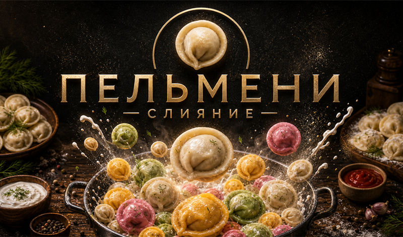 Пельмени: Слияние game cover
