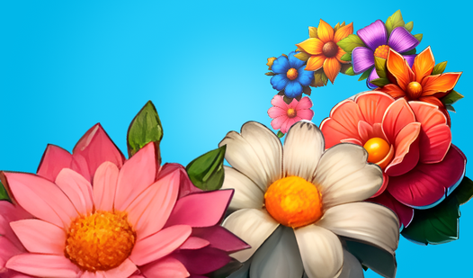 Flowers Merge 2048! Collect all