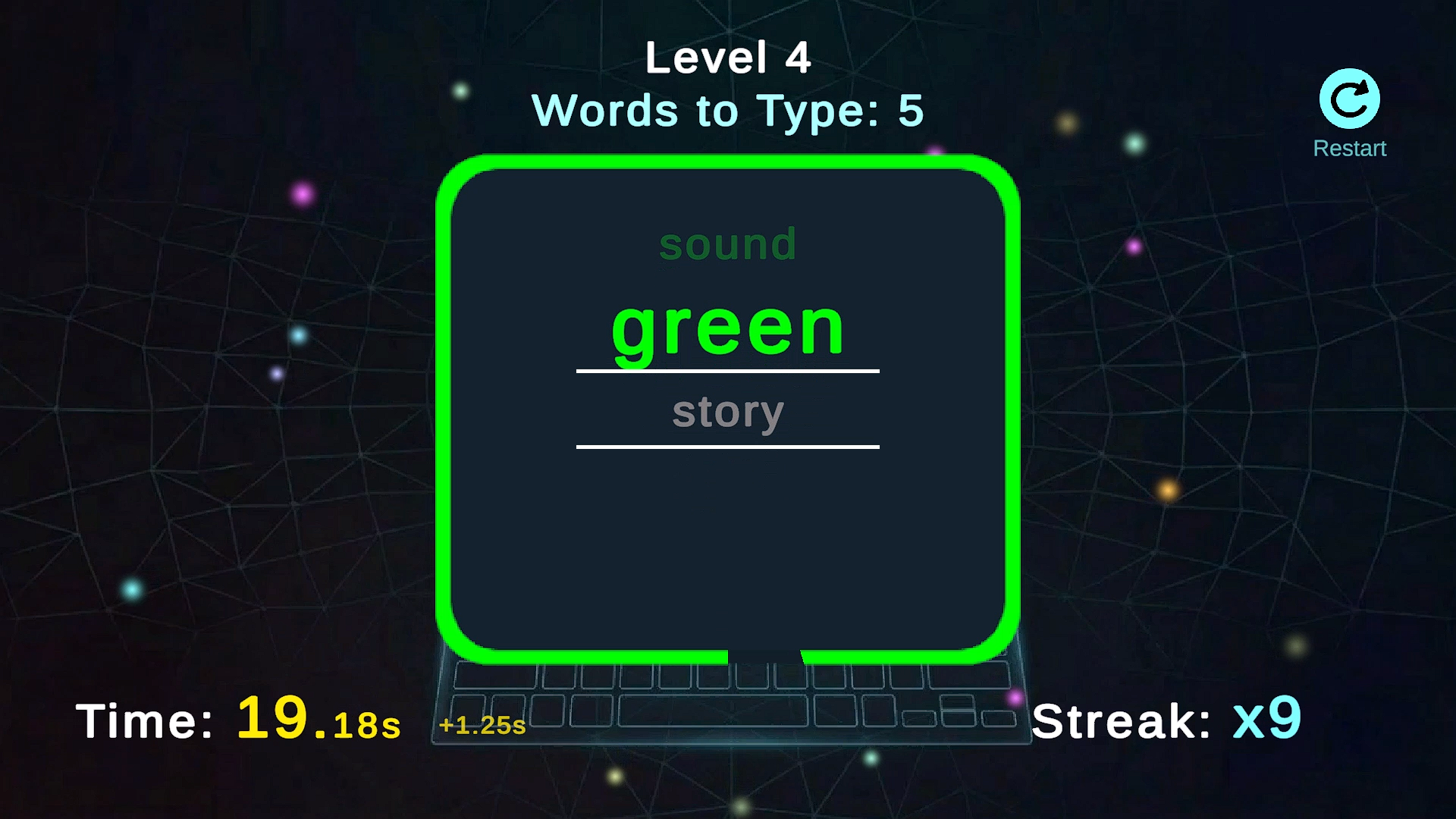 Fast Typing: Word Rush screenshot