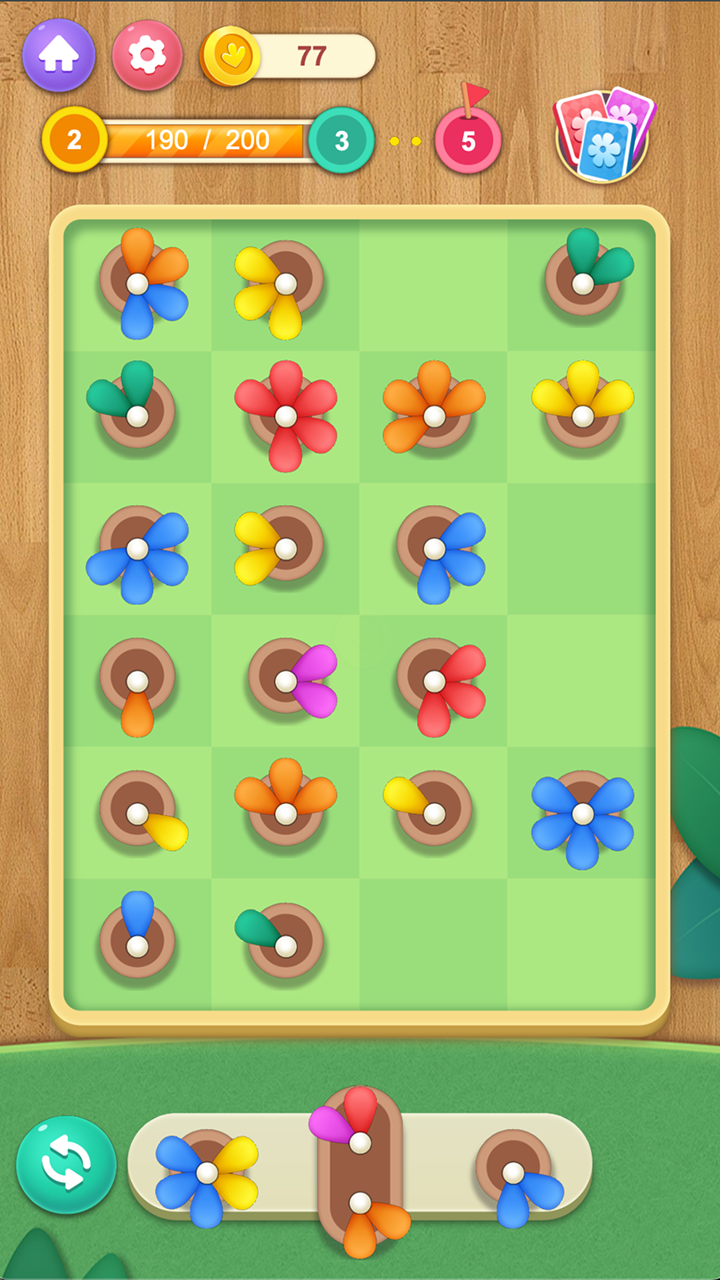 Super Merge: Rotating Flowers screenshot 8