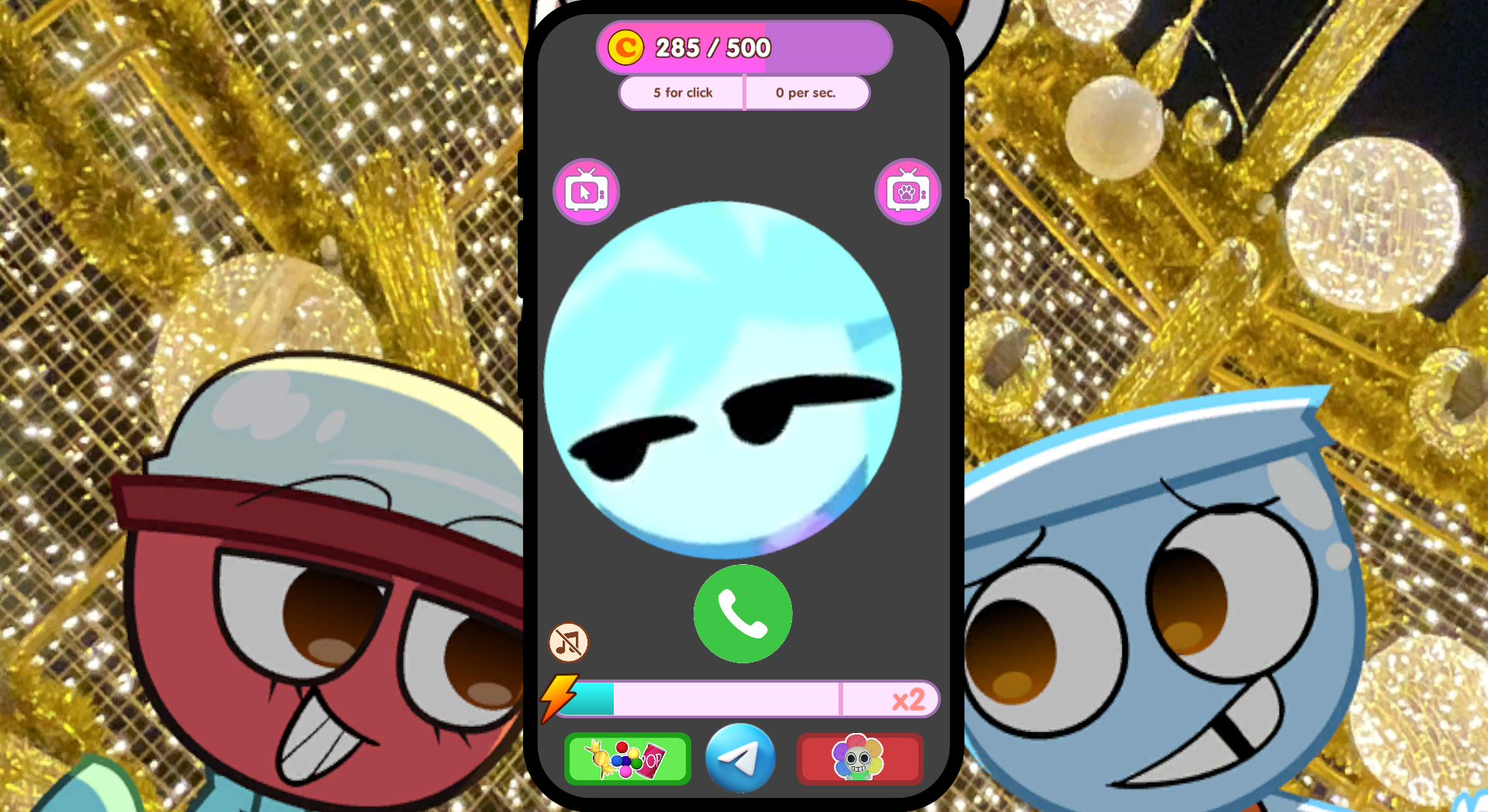 Look into the phone Dandy world: Evolution screenshot