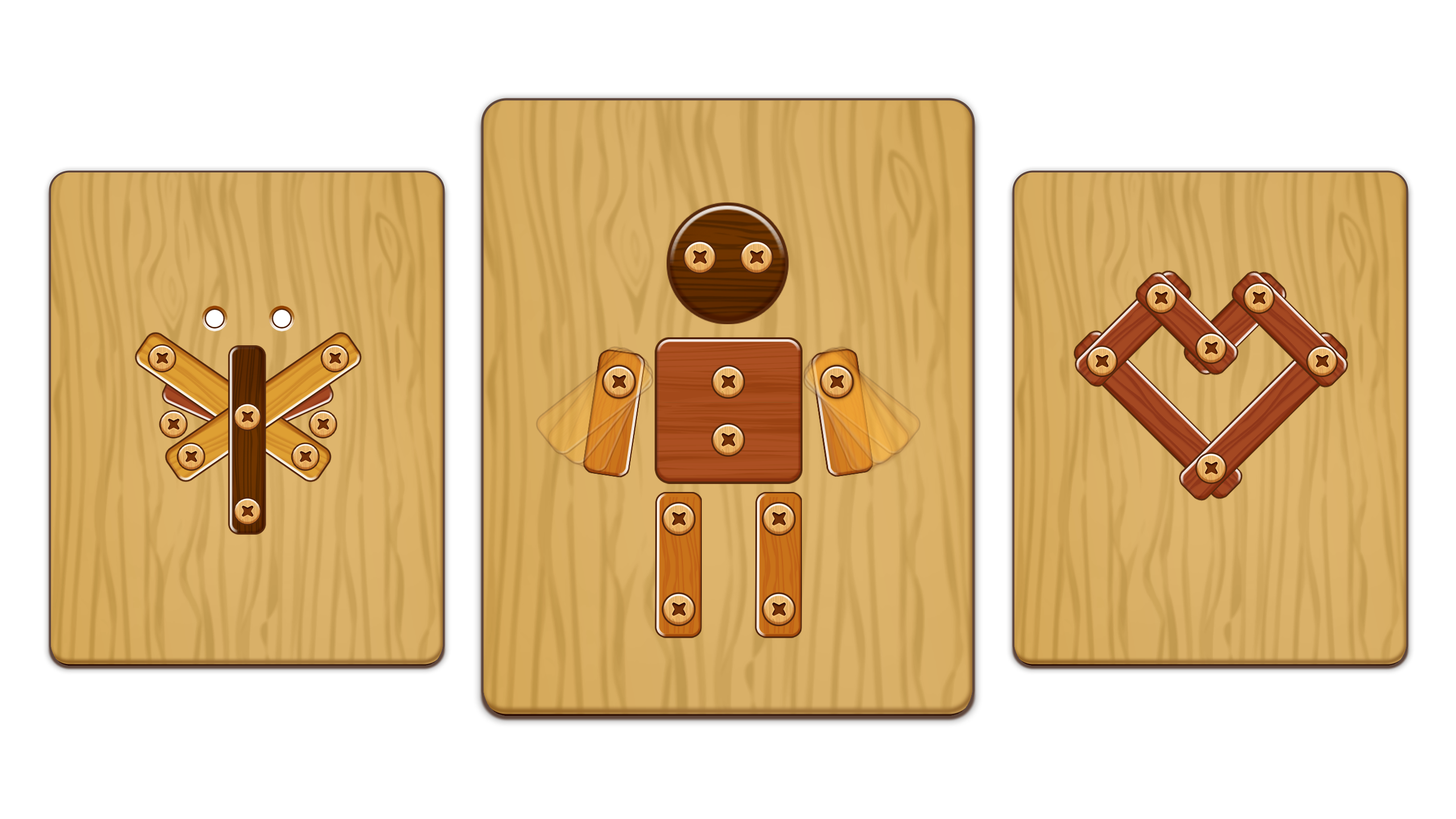Nuts & Bolts: Woody Puzzle screenshot