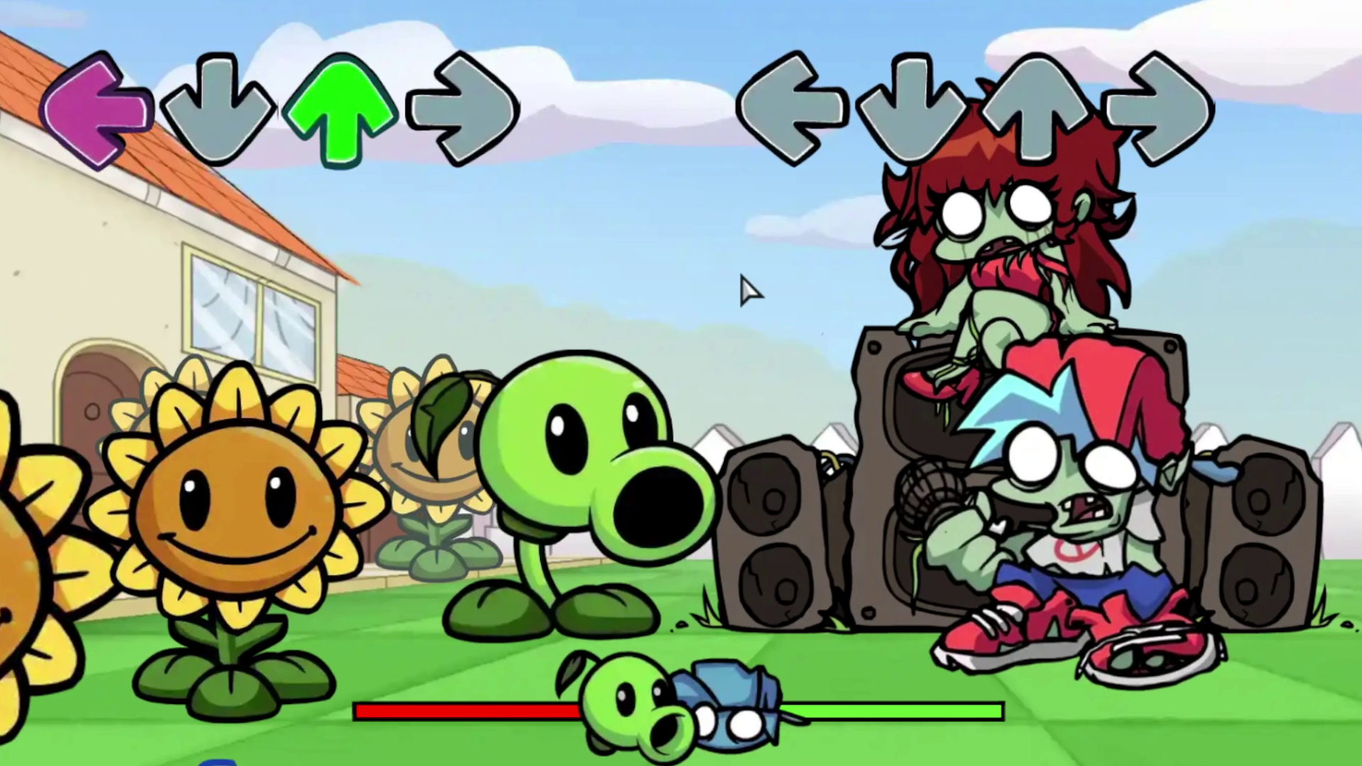 Friday Night Funkin' Plants vs. Rappers screenshot