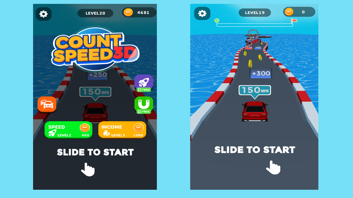 Count Speed 3D screenshot