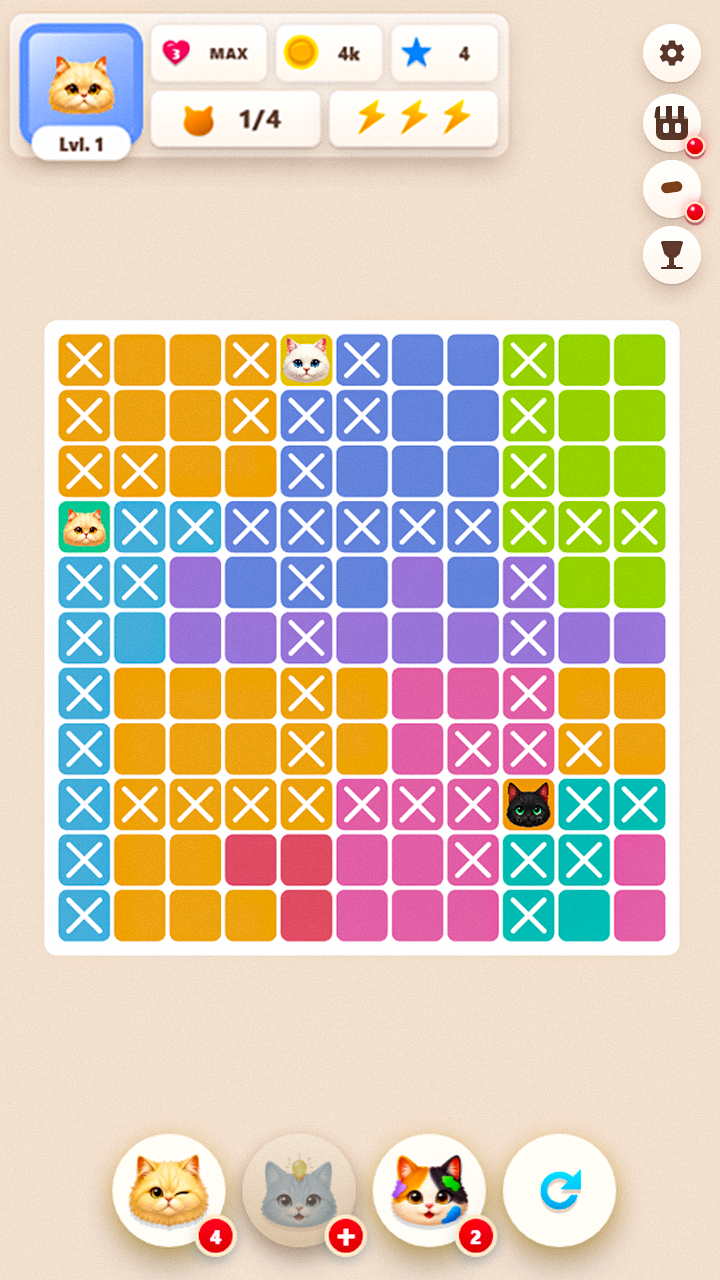 Meowdoku Cat Puzzle screenshot 5