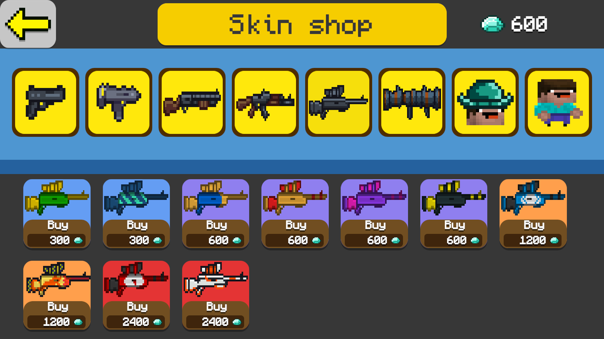 Mine Pixel Shooter screenshot