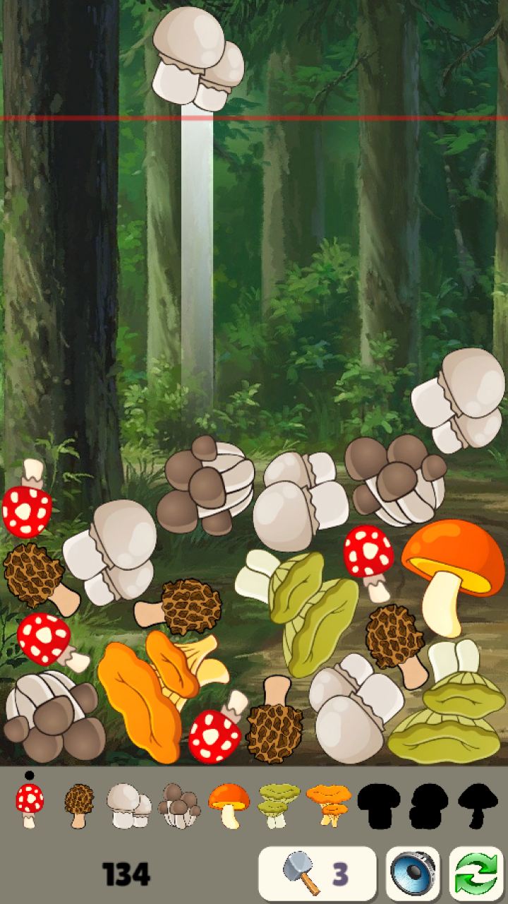 Merge Mushrooms: Forest Connect 2048 screenshot 3