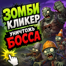 Зомби Кликер! Уничтожь БОССА!