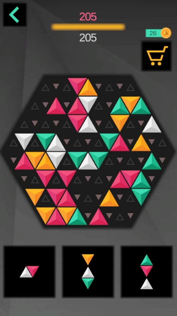 Three triangles screenshot 5