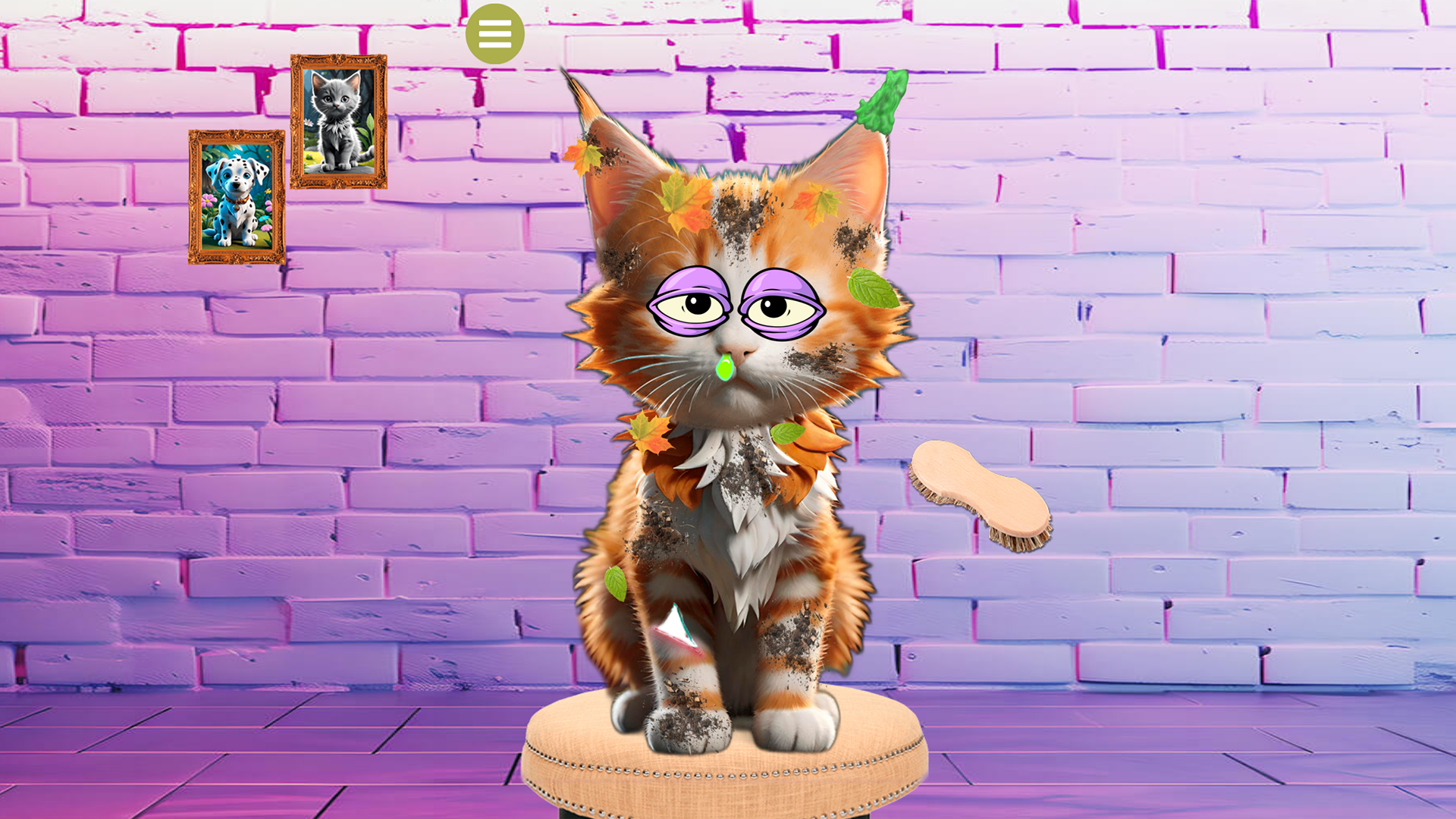 Help the kitten. Pets. screenshot